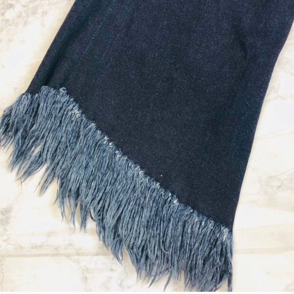 FRAME DENIM**Le Crop Mini Boot Fringe Size 25 + 29 - Picture 3 of 8